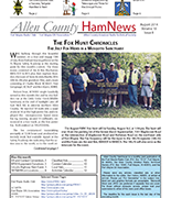 Allen County HamNews 2014-08 cover thumbnail