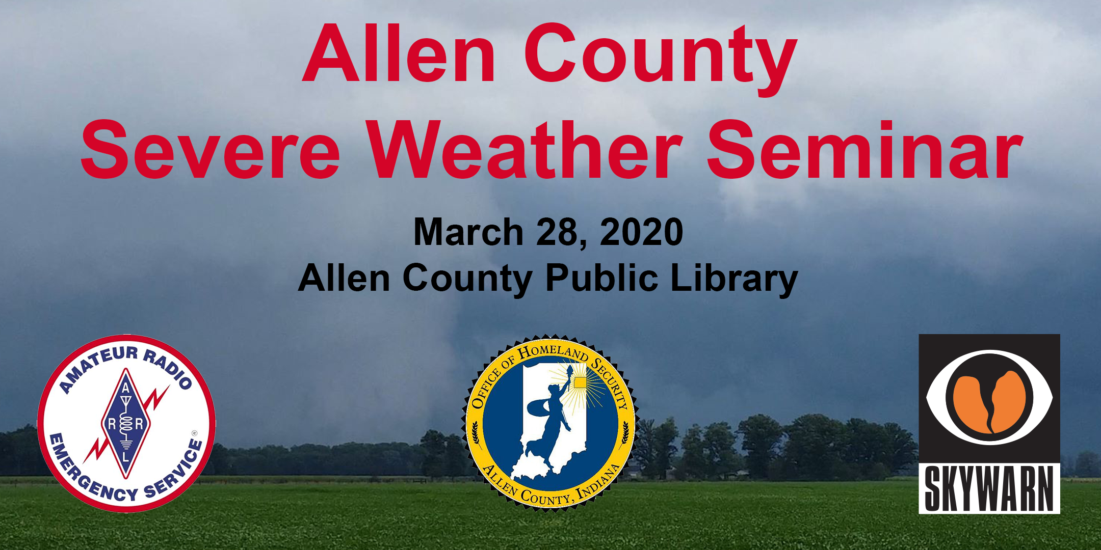 Registrations open for Allen Co. Severe Weather Seminar – Fort Wayne ...